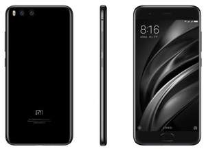 Smartphone 5.15" Xiaomi Mi6 - Full HD, Snapdragon 835, RAM 6 Go, ROM 64 Go, Noir ou Blanc (Sans B20)