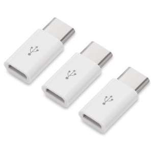 Lot de 3 adaptateurs microUSB / USB type-C