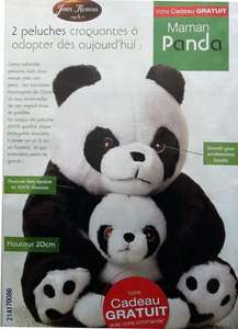 2 Peluches Panda offertes pour toute commande supérieure à 10€ + Port gratuit