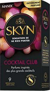 Boîte de préservatifs sans latex Skyn cocktail club