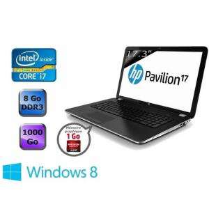 Pc portable HP Pavilion 17-e090sf - I7-3632QM 8Go 1TO Radeon HD 8670M (Avec ODR 50€)