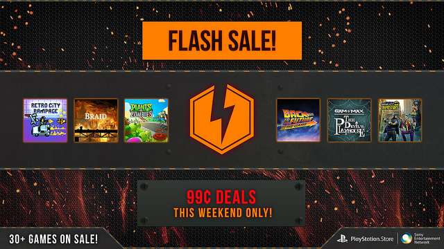 PS Store Flash Sale : 30 Jeux PS3 / PS Vita (Braid, Crash Bandicoot, Super Stardust HD...), l'unité