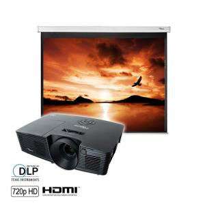 Vidéoprojecteur Optoma W300 - 1280 x 800 + Ecran 84" offert