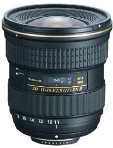 Objectif Tokina AT-X PRO DX II pour reflex Nikon 11 à 16 mm f 2.8 Noir