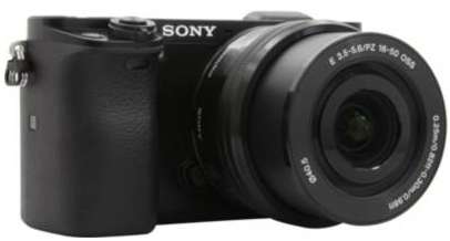 Appareil photo hybride Sony Alpha 6000 + 16-50mm - Noir (Avec ODR 100€)