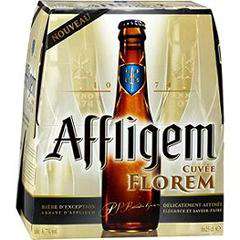 Pack de bières Affligem cuvée Florem 6x25cl gratuit (au lieu de 5.47€)