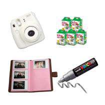 Box Mariage : appareil photo instantané Fujifilm Instax Mini 8 + 100 films + 1 feutre + 1 album photo