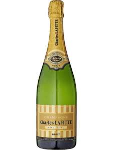 Bouteille de Champagne Brut Charles Lafitte 1er Cru - 75 cl (via 5.41€ sur la carte fidélité)