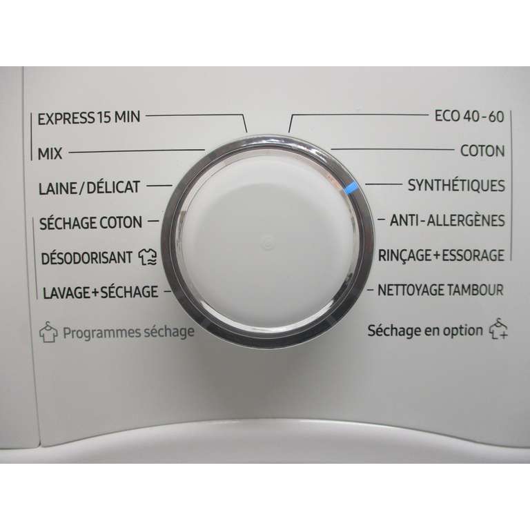 Lave-linge séchant Samsung Ecobubble WD80T4046EW/EF - 8 / 5 kg, induction
