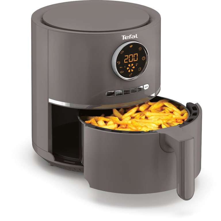 Friteuse sans huile Tefal Ultra Fry EY111B15 - 4,2 L - Gris - 1400W - 200°C - Compatible lave-vaisselle (Via 10€ sur la carte de fidélité)