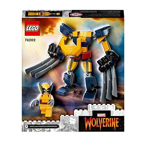 Jouet Lego Marvel (76202) - L’Armure Robot de Wolverine