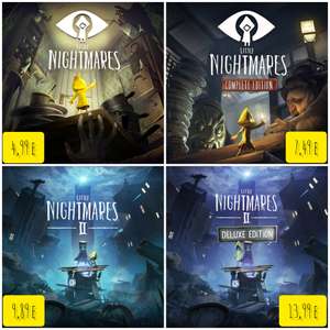 Little Nightmares ou Complete Edition sur PS4 à 7,49€ (Little Nightmares II à 9,89€ ou Deluxe Edition PS5 & PS4 à 13,99€ - Dématérialisés)