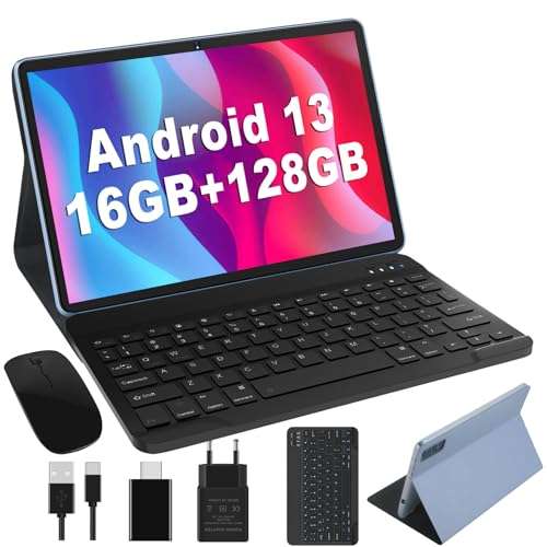 Tablette Tactile 10 Newest - Android 13, 8Go RAM 128Go ROM (1To TF)  Mémoire Flash, 8-Cores 2.0GHz (Vendeur tiers) –