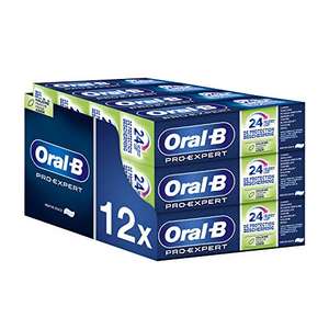 Pack de 12 tubes de dentifrice Oral-B Pro-Expert - 12 x 75 ml (via abonnement)