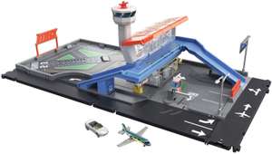 Coffret pour véhicules miniatures Aéroport Matchbox Adventure (HCN34)