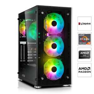 PC Fixe Gamer- AMD Ryzen 5 7600X 6x4.70GHz, 16Go DDR5, RX 7800 XT 16Go, 1To M.2 SSD