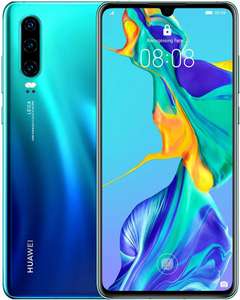 Smartphone 6,1" Huawei P30 - 128 Go, Aurora Blue (vendeur tiers, expédié par Cdiscount)