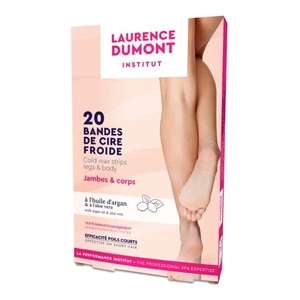 Boîte de 20 bandes de cire froide jambes & corps Laurence Dumont (via 3.14€ sur la carte fidélité) - Saint-Quentin-en-Yvelines (78)