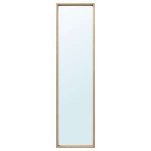 [Ikea Family] Miroir Nissedal, effet chêne blanchi, 40x150 cm