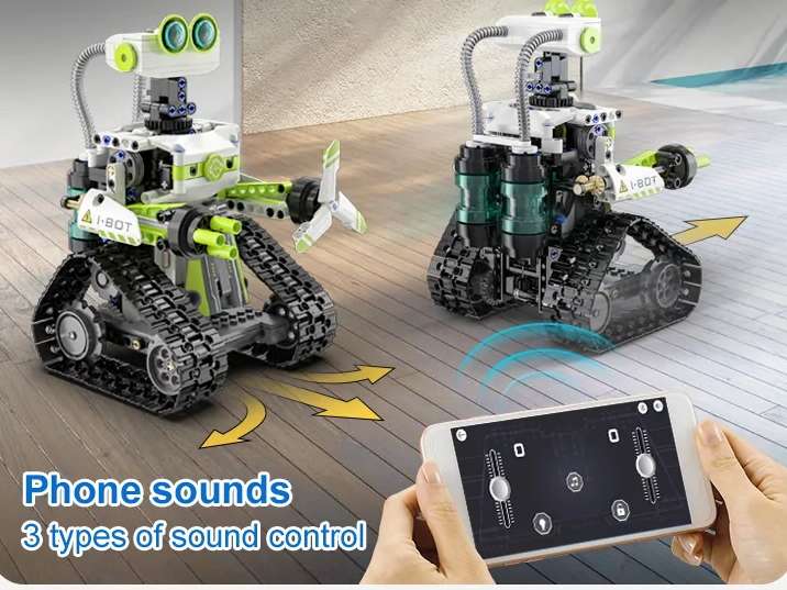 MacroBot robot télécommandé, Robots