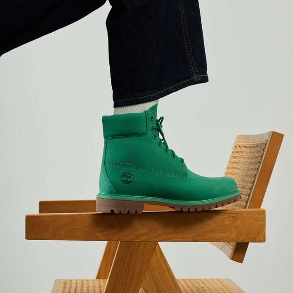 Chaussures Timberland "6 Inch boot" - Vert foncé (Plusieurs tailles disponibles)