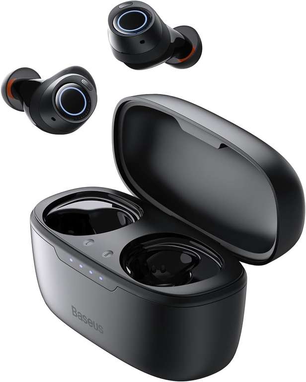 Ecouteurs sans fil Baseus Bowie MA10 - Bluetooth 5.3, Réduction de bruit active hybride, 4 Micros ENC, Autonomie 140h, IPX6 (Vendeur tiers)