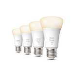 Pack de 4 ampoules Philips Hue White - E27, 800 lumens