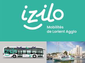 Accès bus et bateau-bus gratuit pour les personnes déguisées sur le réseau Izilo - Lorient Agglomération (56)