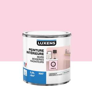 Pot de peinture intérieur Murs, boiseries, radiateurs Luxens - 0.5L, Candy 6, mat