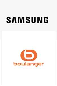 10€ de réduction par tranche de 100€ d'achat sur une sélection de produit Samsung (sur Boulanger & sur Samsung)