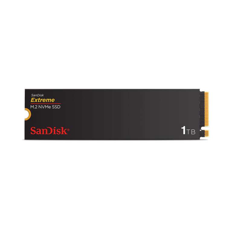 SSD SanDisk Extreme M.2 NVMe PCIe Gen 4.0 - 1To - Lecture 5150MB/s / Ecriture 4900MB/s