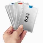 Lot de 6 étuis Protecteur de Carte Bancaire RFID anti fraude (Vendeur tiers)