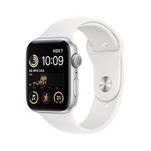 Montre connectée Apple Watch SE (2ᵉ génération) - GPS, 44mm, Midnight/Silver/Starlight