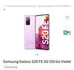 Smartphone 6.5" Samsung Galaxy S20 FE 5G - 6 Go de RAM, 128 Go, Violet, Version US (+10.43€ en Rakuten Points)