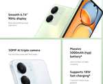 Smartphone 6.74" Xiaomi Redmi 13C - HD+, 90Hz, Helio G85, RAM 6Go, 128Go, 5000mAh, Caméra 50MP+8MP+2MP (Entrepôt Allemagne)