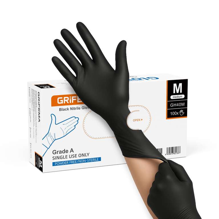 1000 Gants En Nitrile Sans Poudre Taille S – Sans Latex, Hypoallergéniques, Pour Usage Médical Ou Alimentaire.
