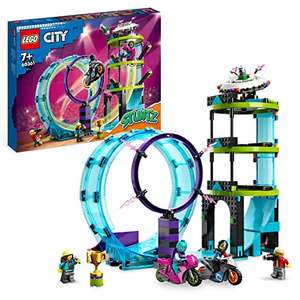 Jeu de construction Lego City 60361 - Le défi ultime des motards cascadeurs