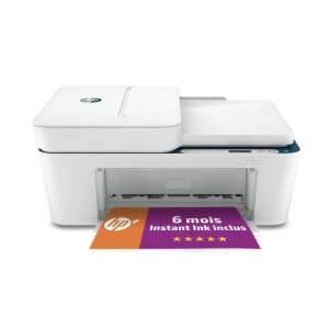 Imprimante tout-en-un HP Deskjet 4130e - Jet d'encre couleur, Copie Scan + Carte prépayée instant ink 10€ + 6 mois d'Instant ink avec HP+