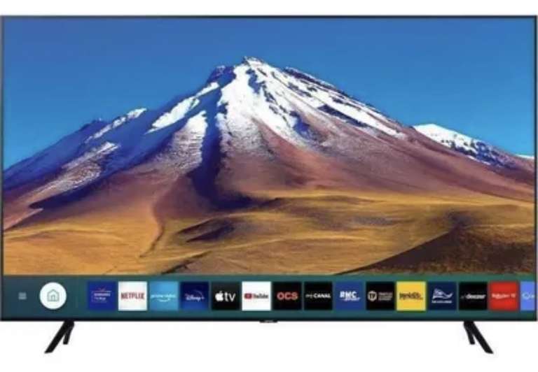TV 75" Samsung 75TU7022 - 4K, LED, HDR10+ / HLG, Micro Dimming, Processeur Crystal, Dolby Digital+, Smart TV