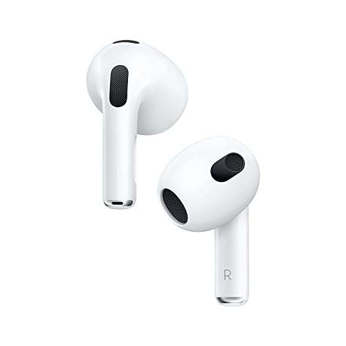 Ecouteurs sans-fil Apple AirPods 3 (2022) avec boîtier de charge (Via Remise Panier - Occasion - Comme Neuf)