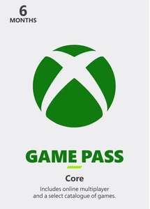 Abonnement de 6 mois au Xbox Live Core ou prolongement abonnement Ultimate de 81 jours (Dématérialisé - Activation Inde)