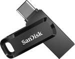[Prime] Clé USB 3.1 SanDisk Ultra Dual Drive Go - 128 Go, Double connectique (Type-C & Type-A)