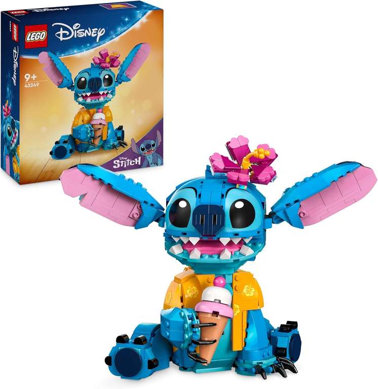 Jeu de construction Lego Disney (43249) - Stitch (via coupon) (Frontaliers Belgique)