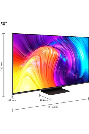 TV LED 50" Philips 50PUS8897/12 - 4K UH, Ambilight, Android TV, Dolby Vision et Dolby Atmos