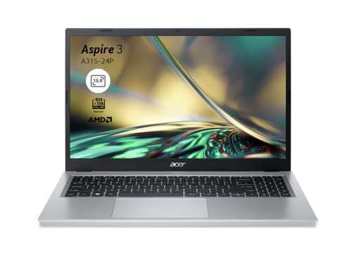 [Prime] PC Portable 15.6" Acer Aspire 3 A315-24P-R7AS - FHD, Ryzen 5 7520U, 8 Go de Ram, SSD 512Go
