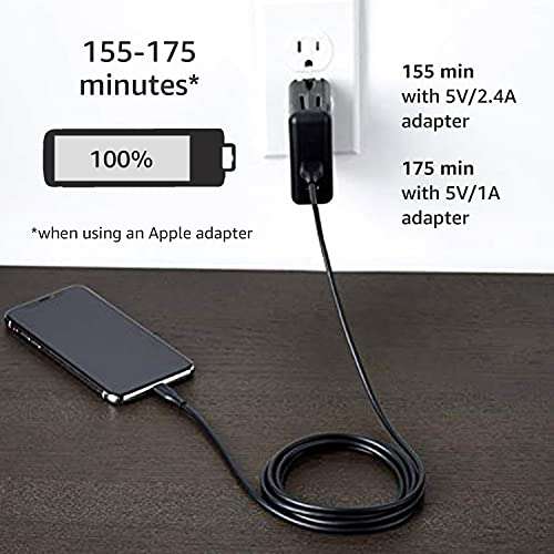Lot de 2 câbles Lightning vers USB A  Basics - certifié MFi, noir,  1,8 m –