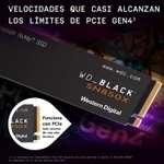 SSD WD Black Sn850x M2 2280 Pcie Gen4 Nvme - 2 To