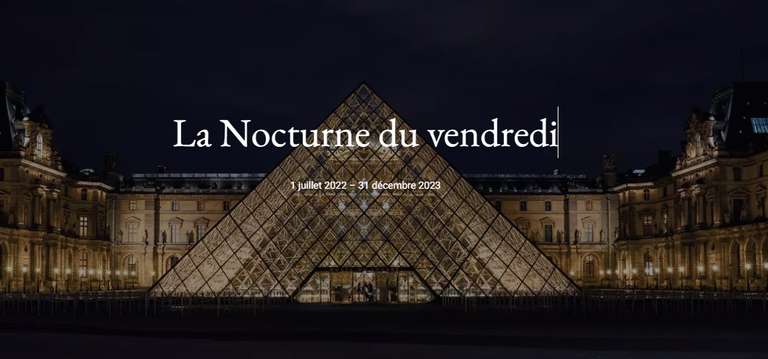 Entrée gratuite au Musée du Louvre le 1er vendredi de chaque mois - Paris (75)