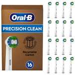 [Prime] Lot de 16 bossettes pour brosse à dents électrique Oral-B Précision Clean