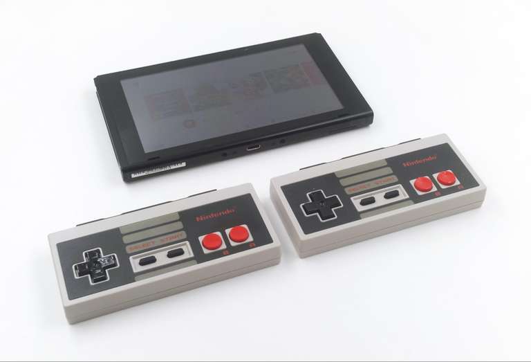 [Abonnés Nintendo Switch Online] Pack de 2 Manettes Nintendo Nes officielles pour Nintendo Switch